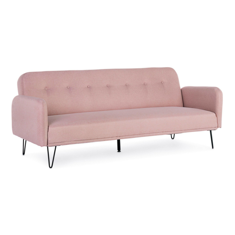 DIVANO LETTO BRIDJET ROSA