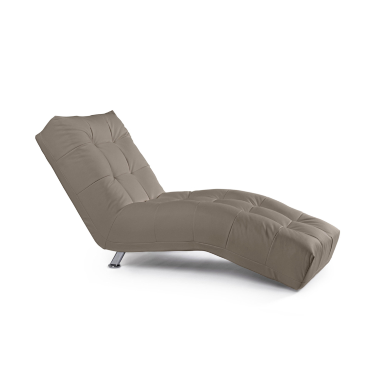 CHAISE LONGUE KRISTAL GRIGIO