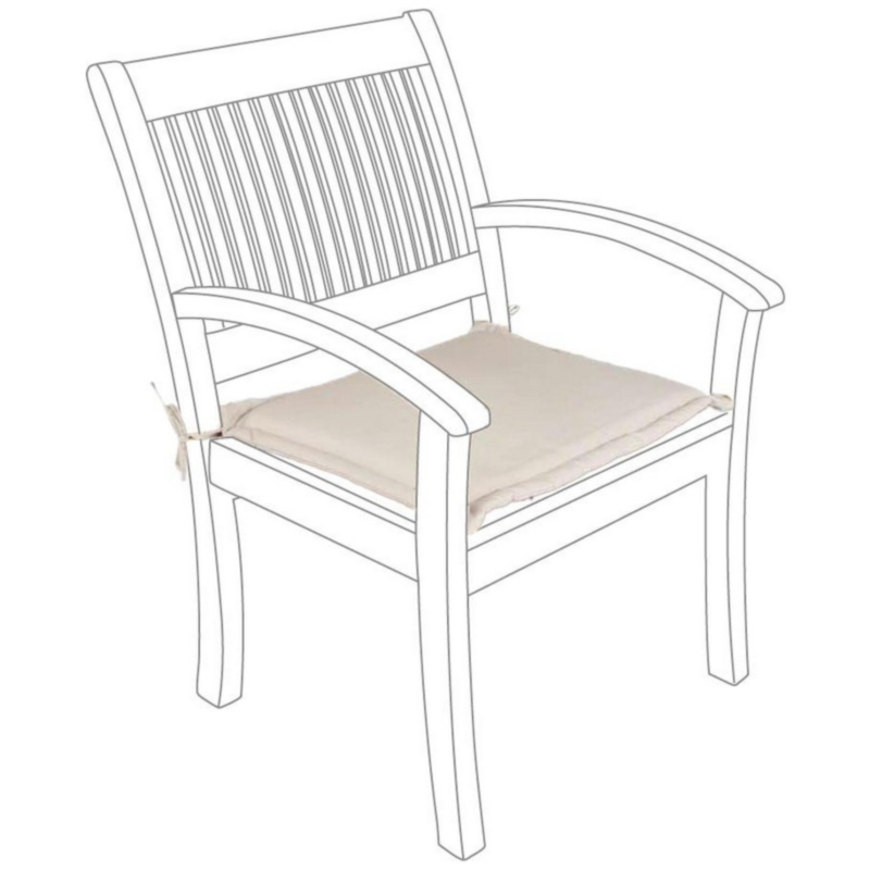 CUSCINO POLY SPUN NATURALE POLTRONA