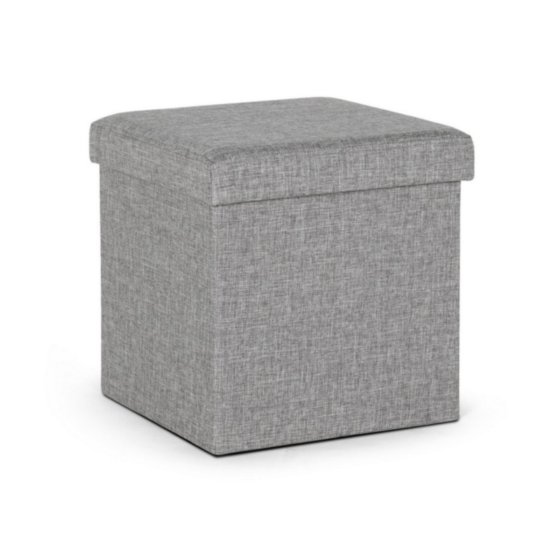 POUF CONT.PIEGH.CINDY QU TEXT.GRIGIO